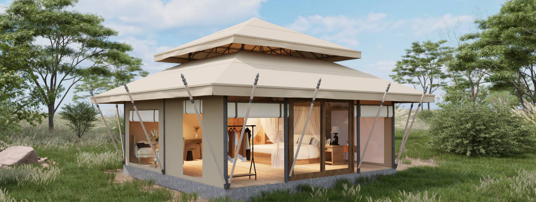 海州区户外野奢帐篷